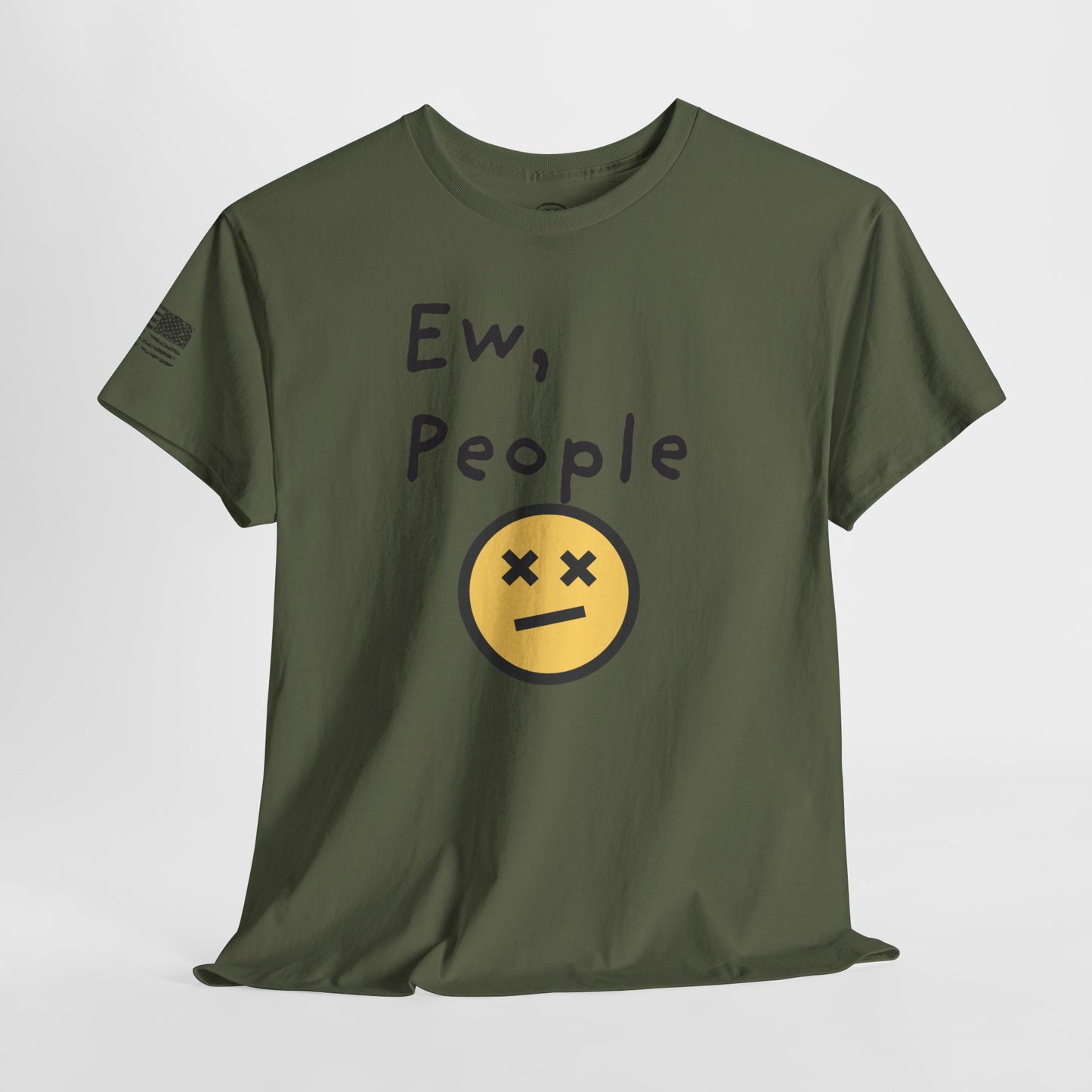 Ollie's: 'Ew, People' - 100% Cotton T-shirt