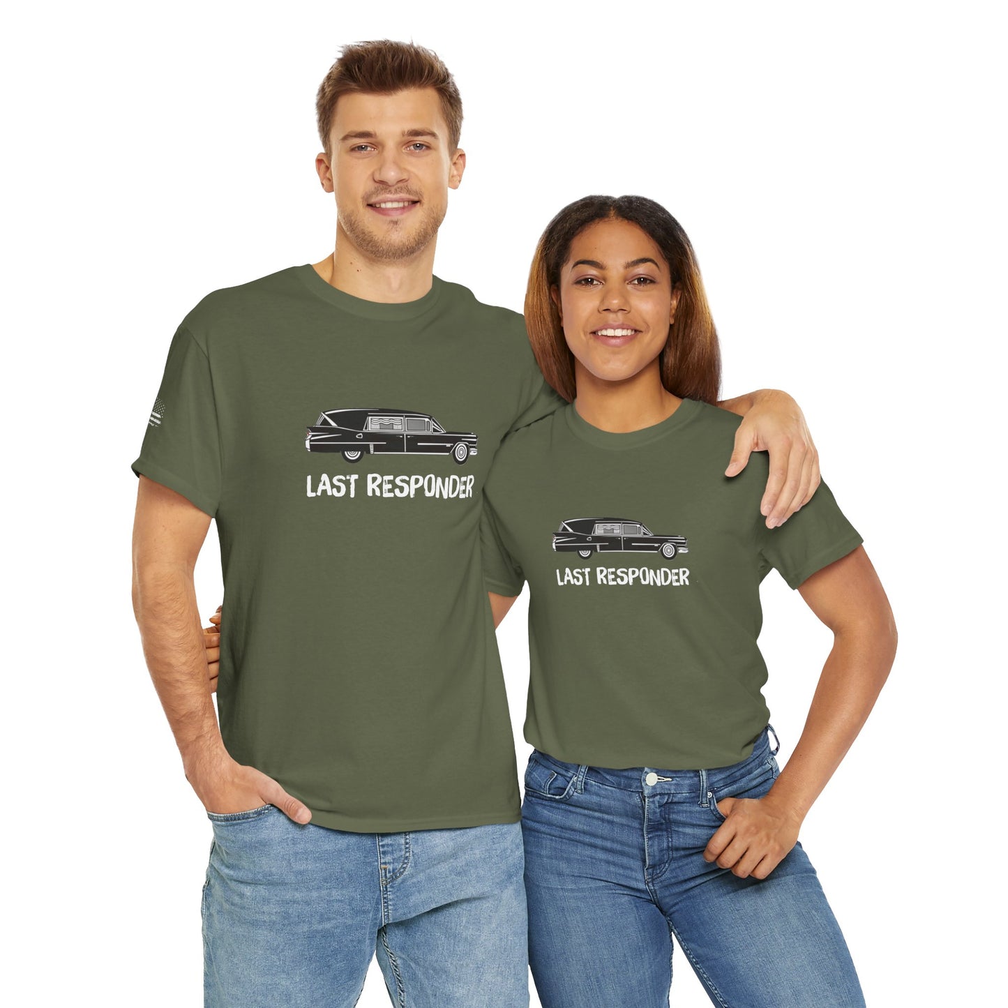 Ollie's: LAST RESPONDER - 100% Cotton T-shirt