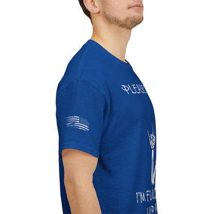 Ollie's: Please Be Patient - 100% Cotton T-shirt