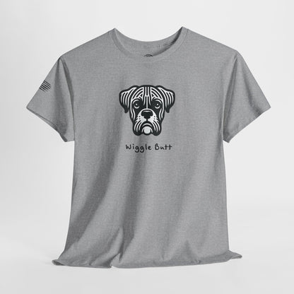 Ollie's: 'Wiggle Butt'- 100% Cotton T-shirt