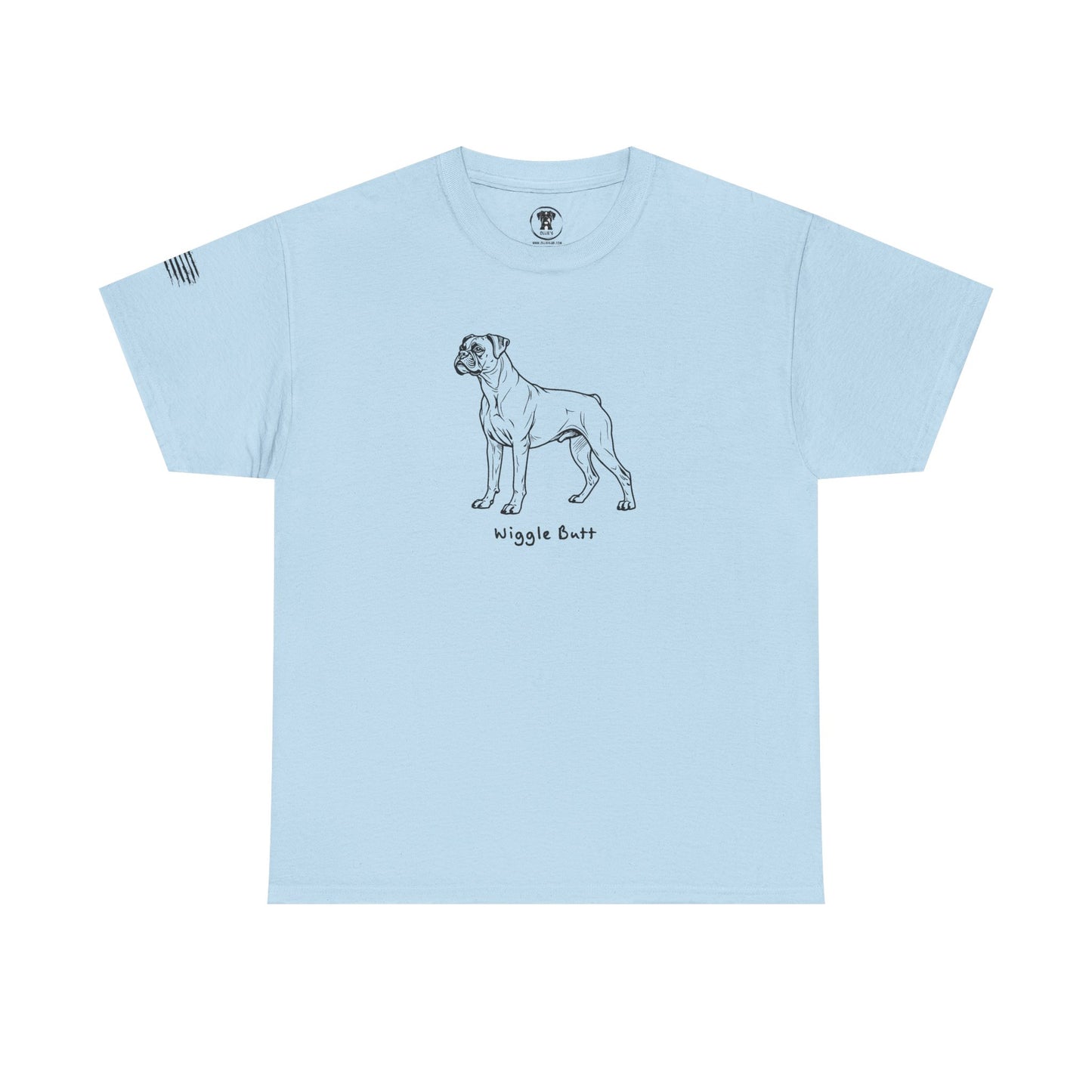 Ollie's: 'Wiggle Butt Dog'- 100% Cotton T-shirt