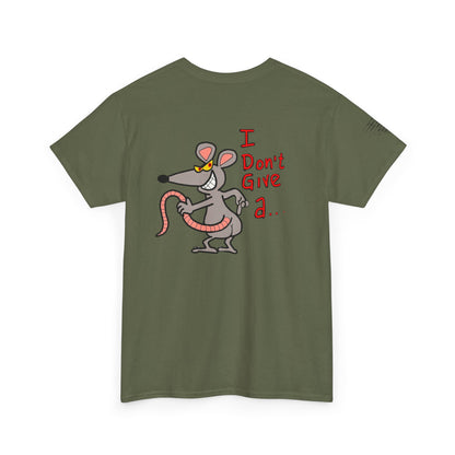 Ollie's: 'Rat's Ass Tee Shirt' - 100% Cotton T-shirt