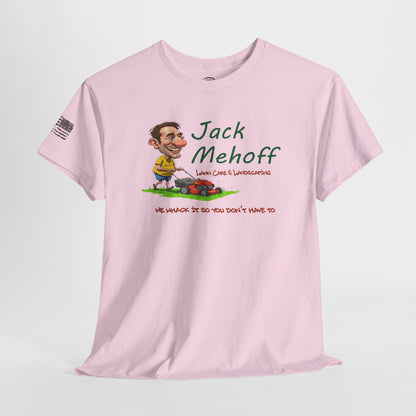 Ollie's: 'Jack Mehoff Landscape' - 100% Cotton T-shirt