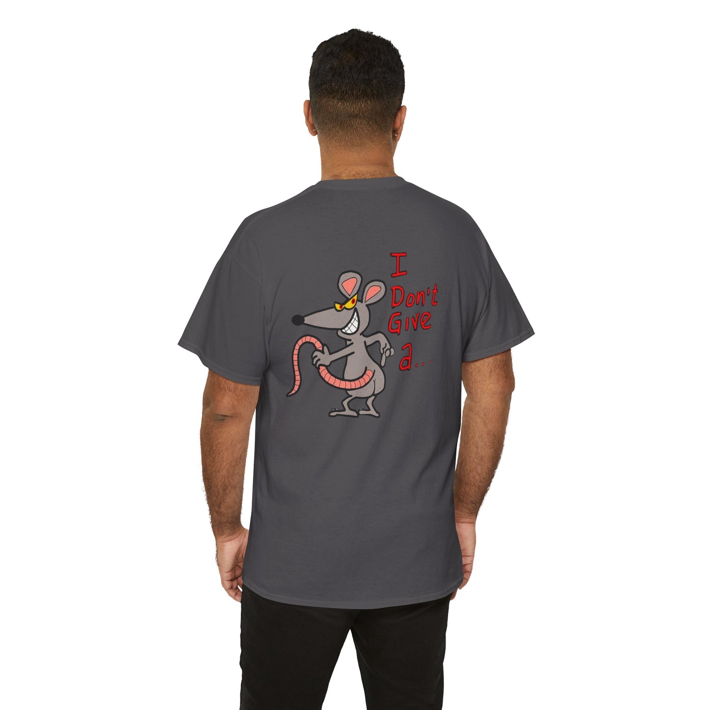 Ollie's: 'Rat's Ass Tee Shirt' - 100% Cotton T-shirt