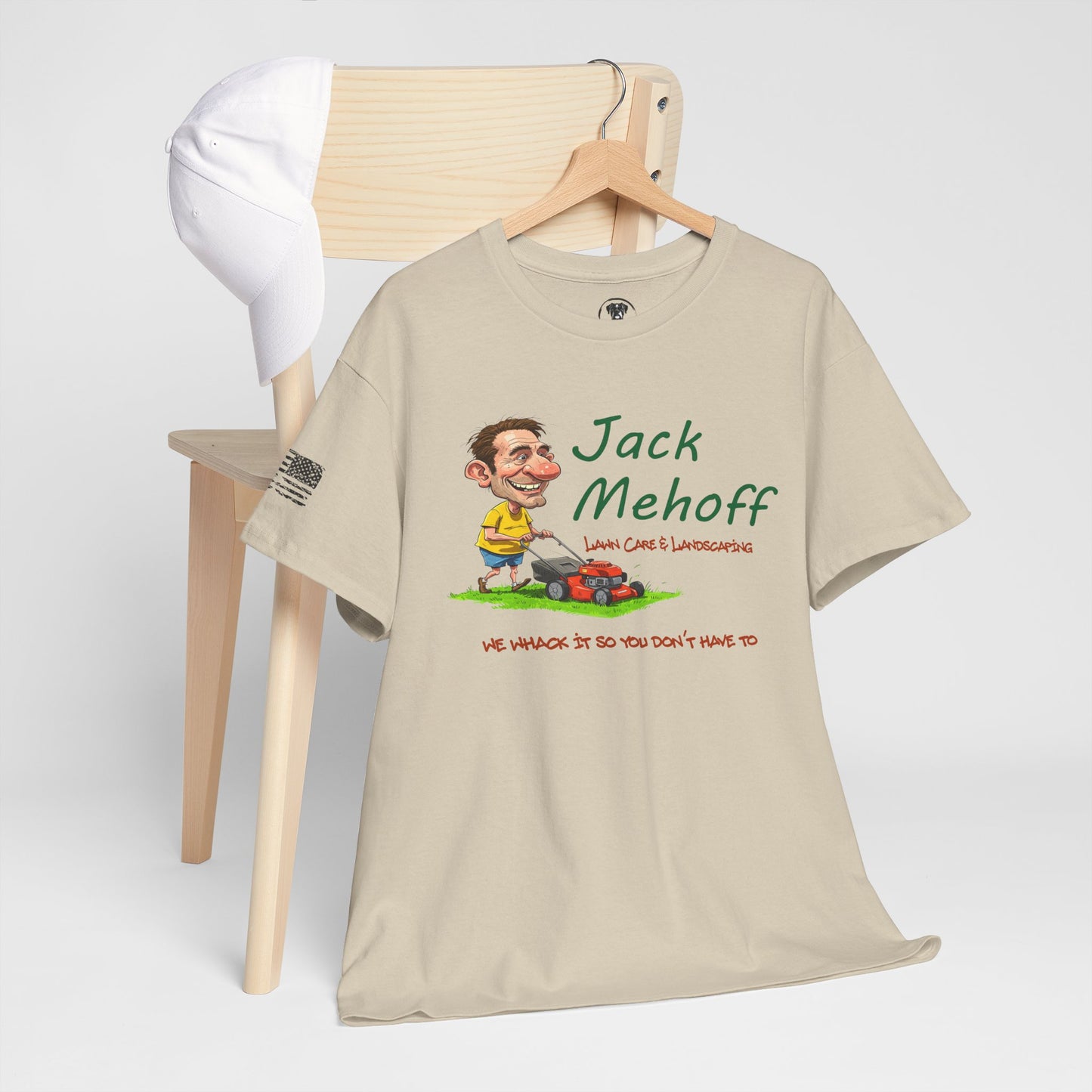 Ollie's: Jack Mehoff Landscape T-Shirt, 100% Cotton