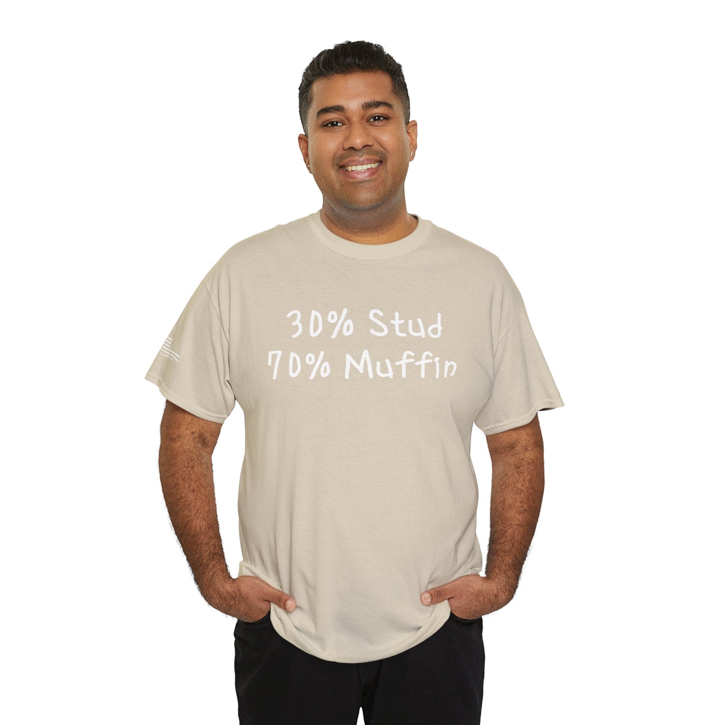Ollie's 30% Stud 70% Muffin - 100% Cotton T-shirt