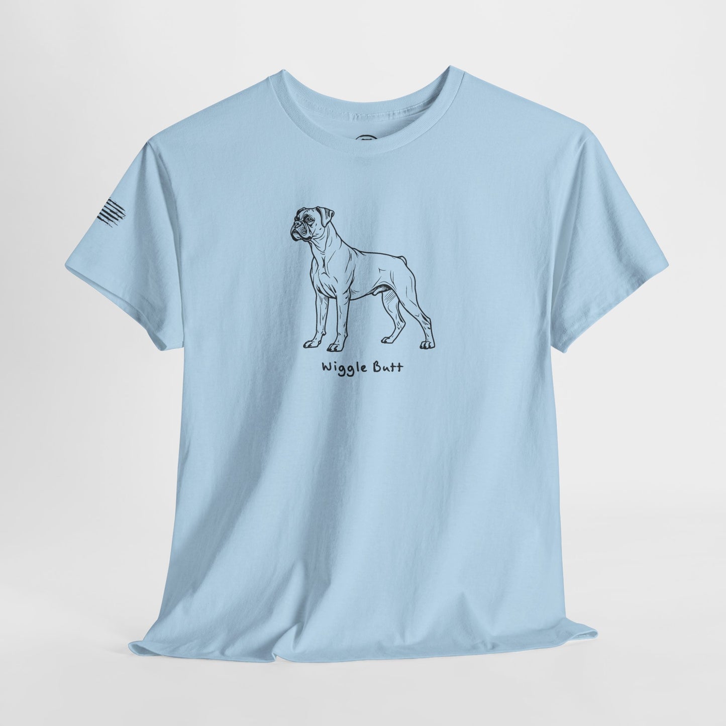 Ollie's: 'Wiggle Butt Dog'- 100% Cotton T-shirt