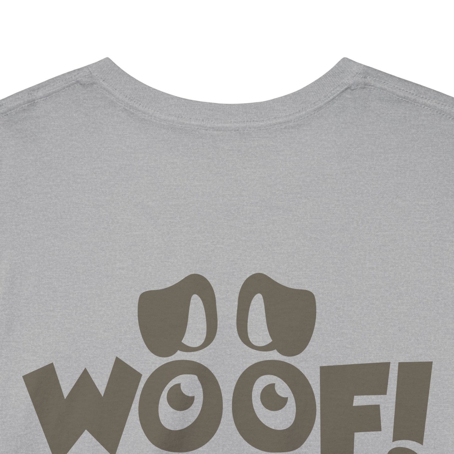Ollie's: I Love Dogs Woof T Shirt - 100% Cotton