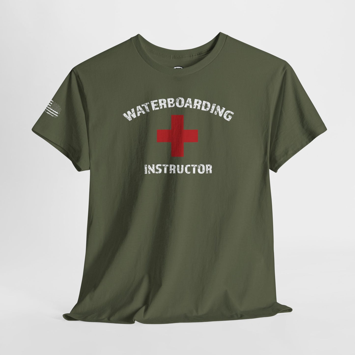 Ollie's: 'Waterboarding Instructor' - 100% Cotton T-shirt