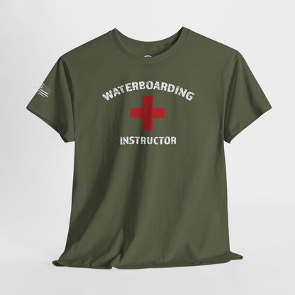 Ollie's: 'Waterboarding Instructor' - 100% Cotton T-shirt