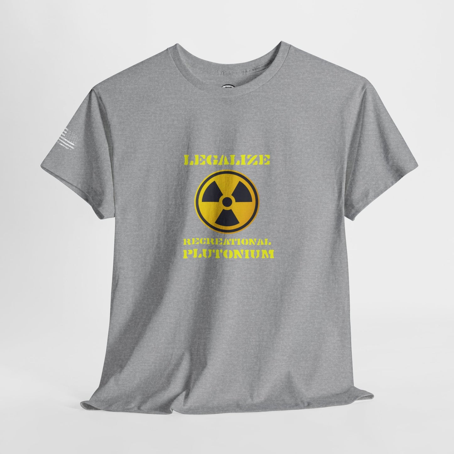 Ollie's: 'Legalize Recreational Plutonium' - 100% Cotton T-Shirt