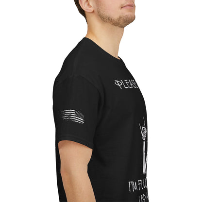 Ollie's: Please Be Patient - 100% Cotton T-shirt