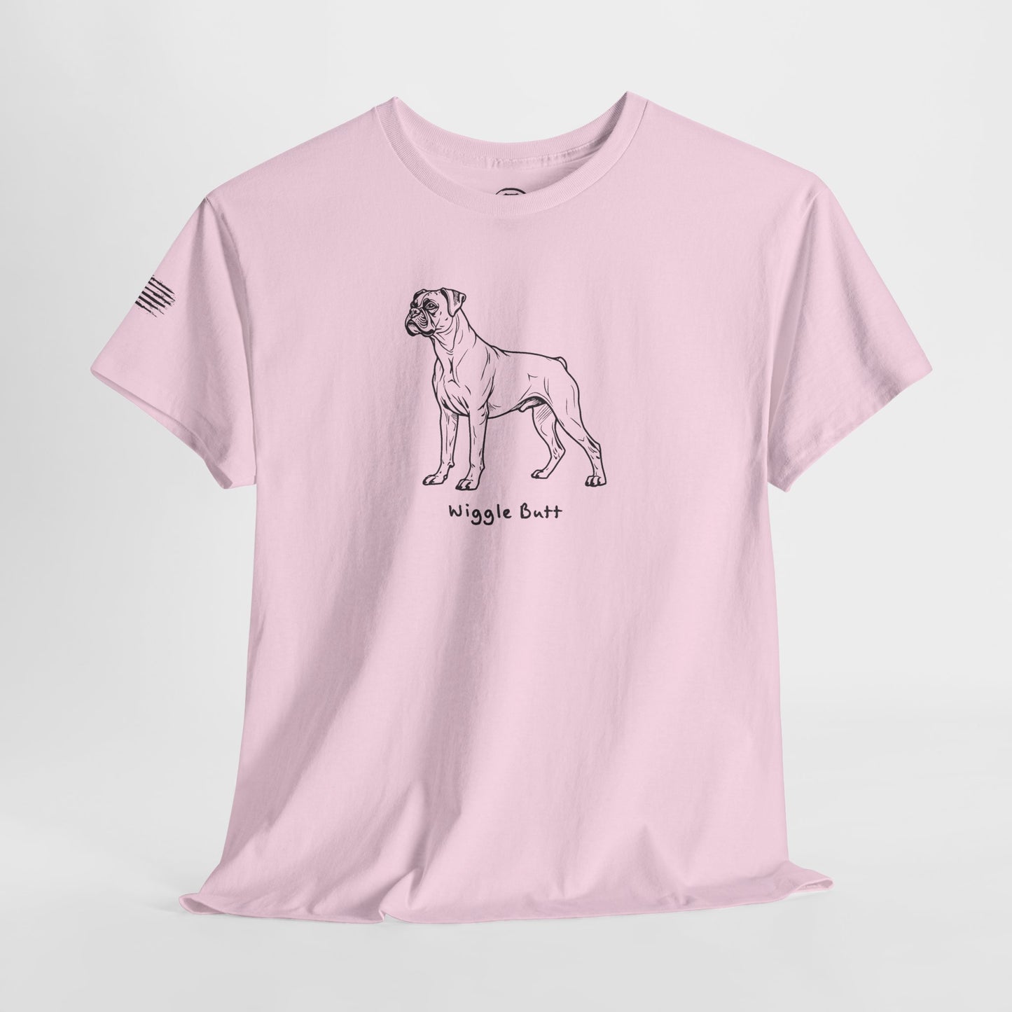 Ollie's: 'Wiggle Butt Dog'- 100% Cotton T-shirt