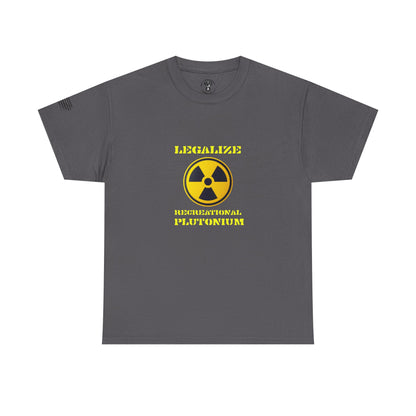 Ollie's: Legalize Recreational Plutonium T-Shirt - 100% Cotton