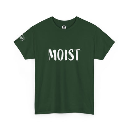 Ollie's: 'Moist' - 100% Cotton Graphic T-Shirt