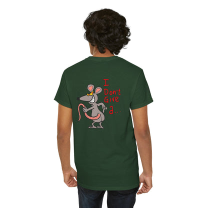 Ollie's: 'Rat's Ass Tee Shirt' - 100% Cotton T-shirt