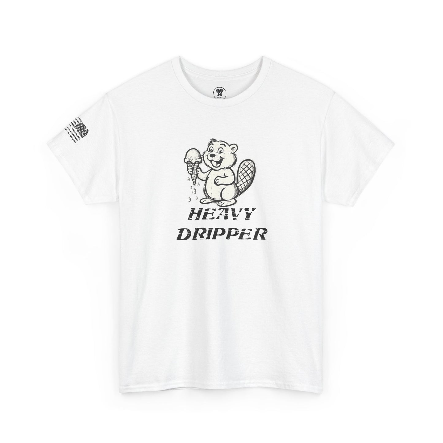 Ollie's: "Heavy Dripper" - 100% Cotton Graphic T-Shirt