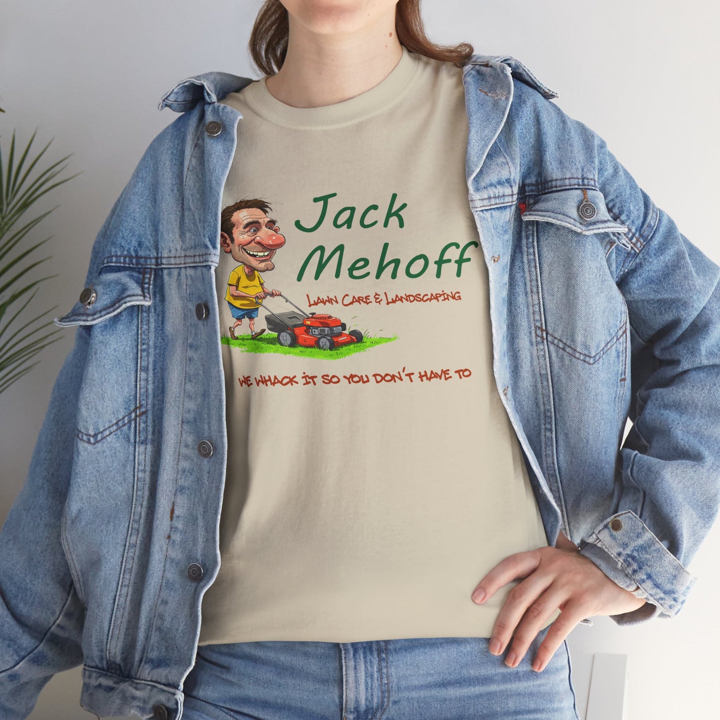 Ollie's: Jack Mehoff Landscape T-Shirt, 100% Cotton