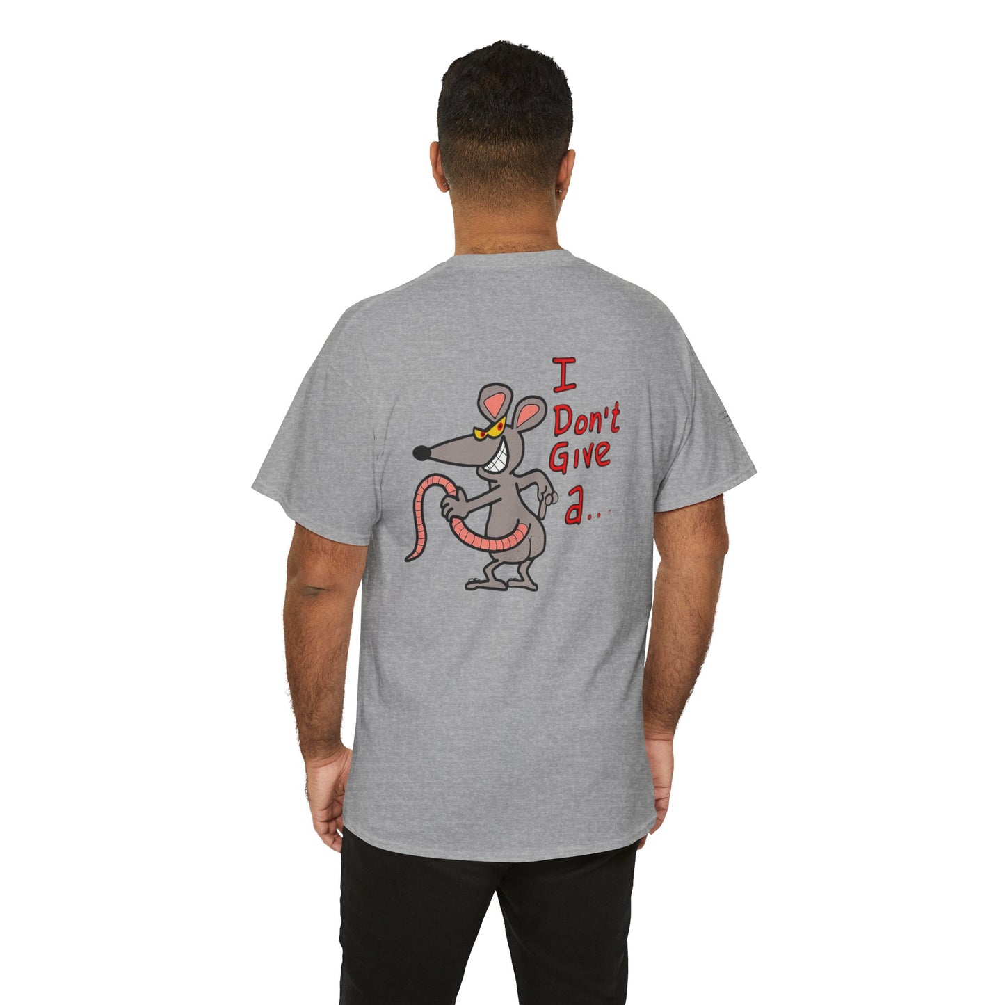 Ollie's: 'Rat's Ass Tee Shirt' - 100% Cotton T-shirt