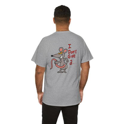 Ollie's: 'Rat's Ass Tee Shirt' - 100% Cotton T-shirt