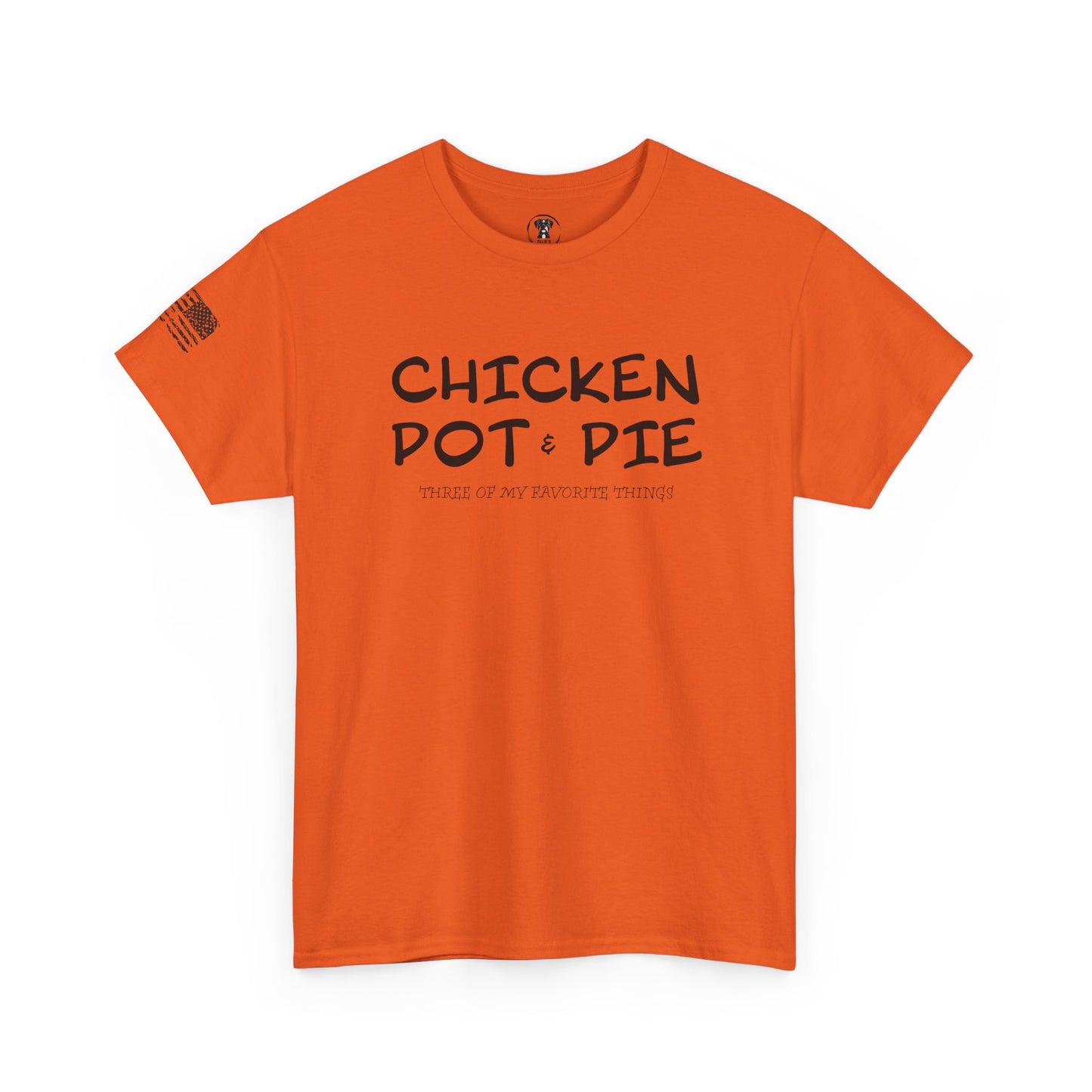 Ollie's: "Chicken Pot Pie" - 100% Cotton Graphic T-Shirt