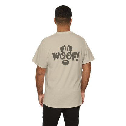 Ollie's: I Love Dogs Woof T Shirt - 100% Cotton