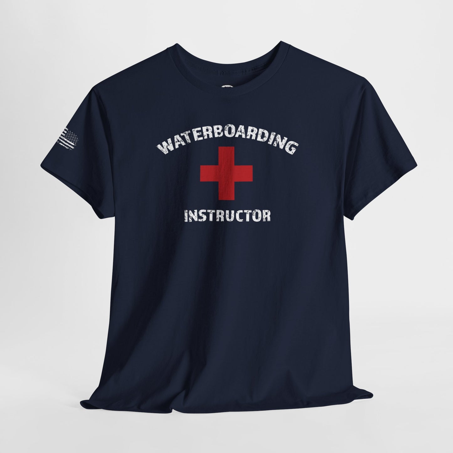 Ollie's: 'Waterboarding Instructor' - 100% Cotton T-shirt