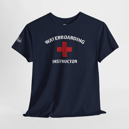 Ollie's: 'Waterboarding Instructor' - 100% Cotton T-shirt