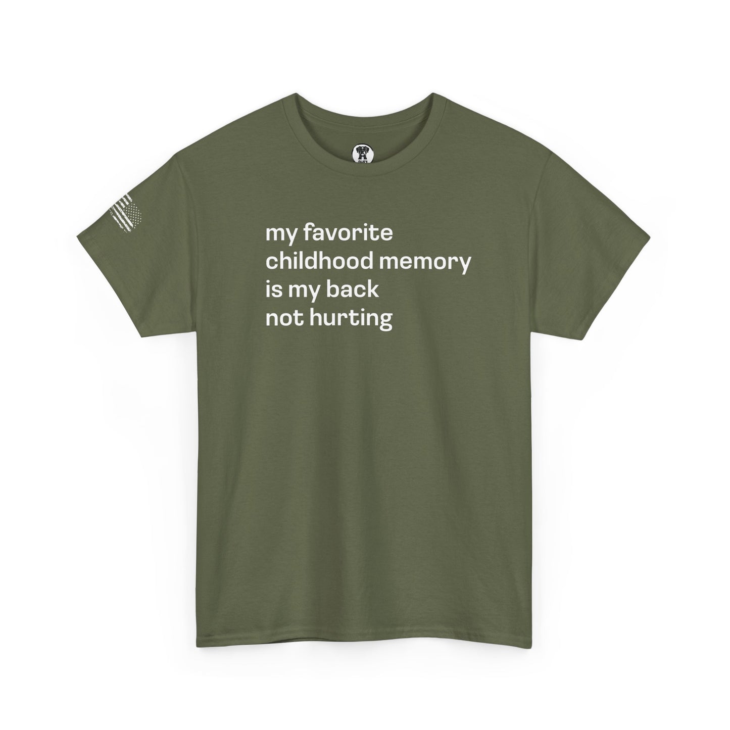 Ollie's: "Childhood Memory" - 100% Cotton Graphic T-Shirt