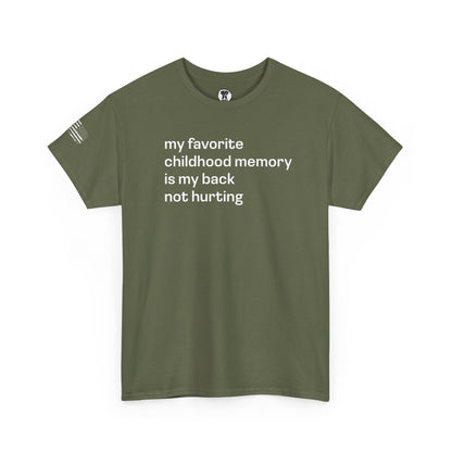 Ollie's: "Childhood Memory" - 100% Cotton Graphic T-Shirt