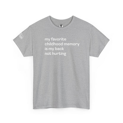 Ollie's: "Childhood Memory" - 100% Cotton Graphic T-Shirt