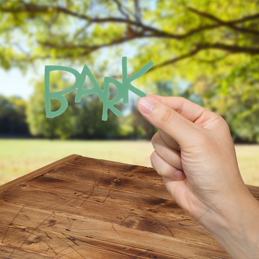 Bark Sticker - Durable, Vinyl