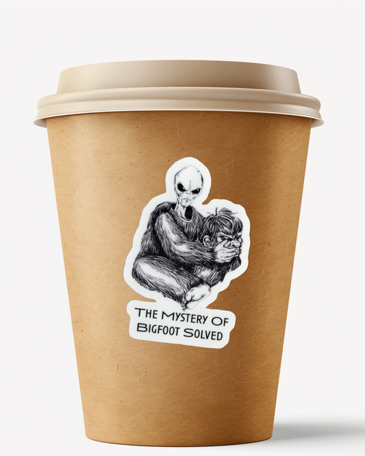 Bigfoot Mystery Sticker