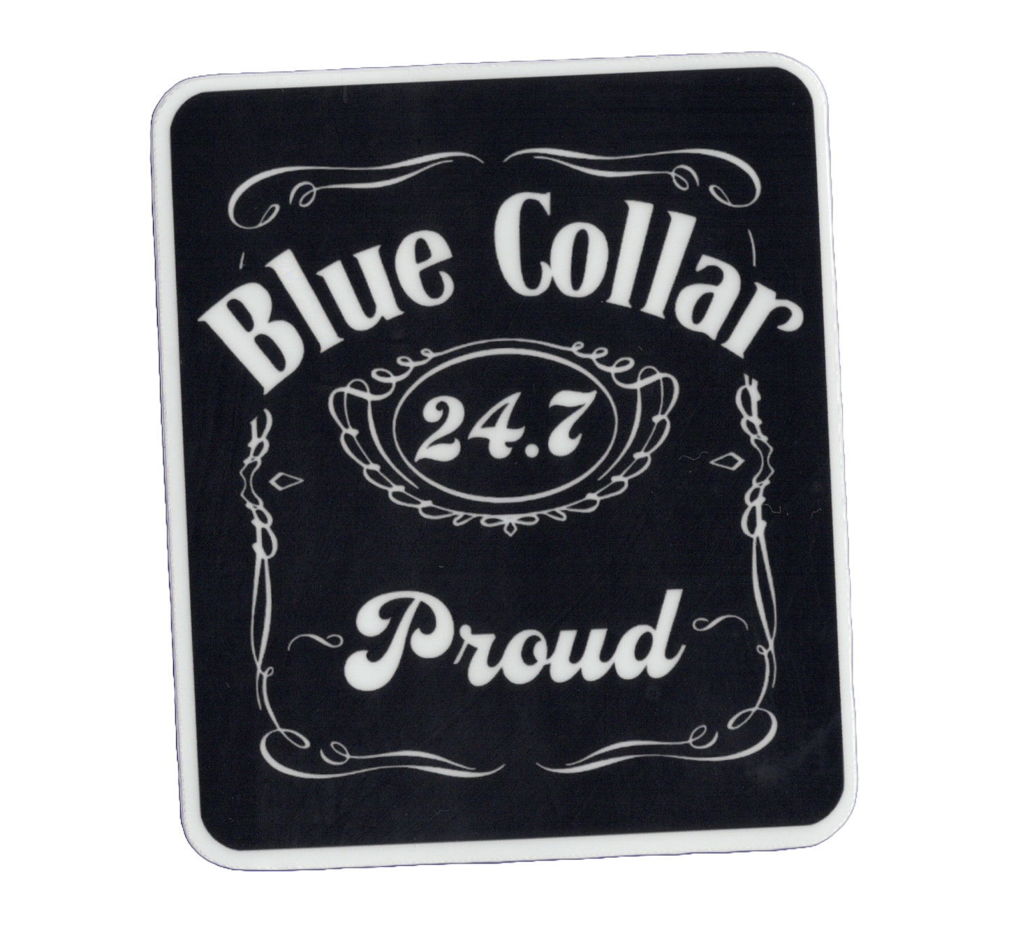 Blue Collar Proud Sticker