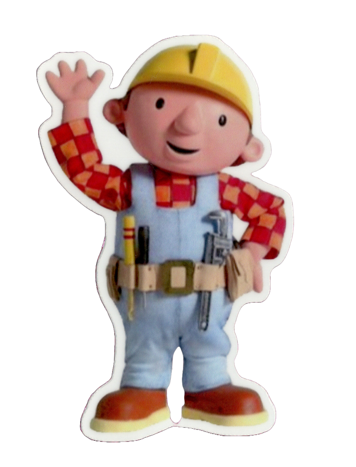 Durable vinyl, die-cut Bob Sticker