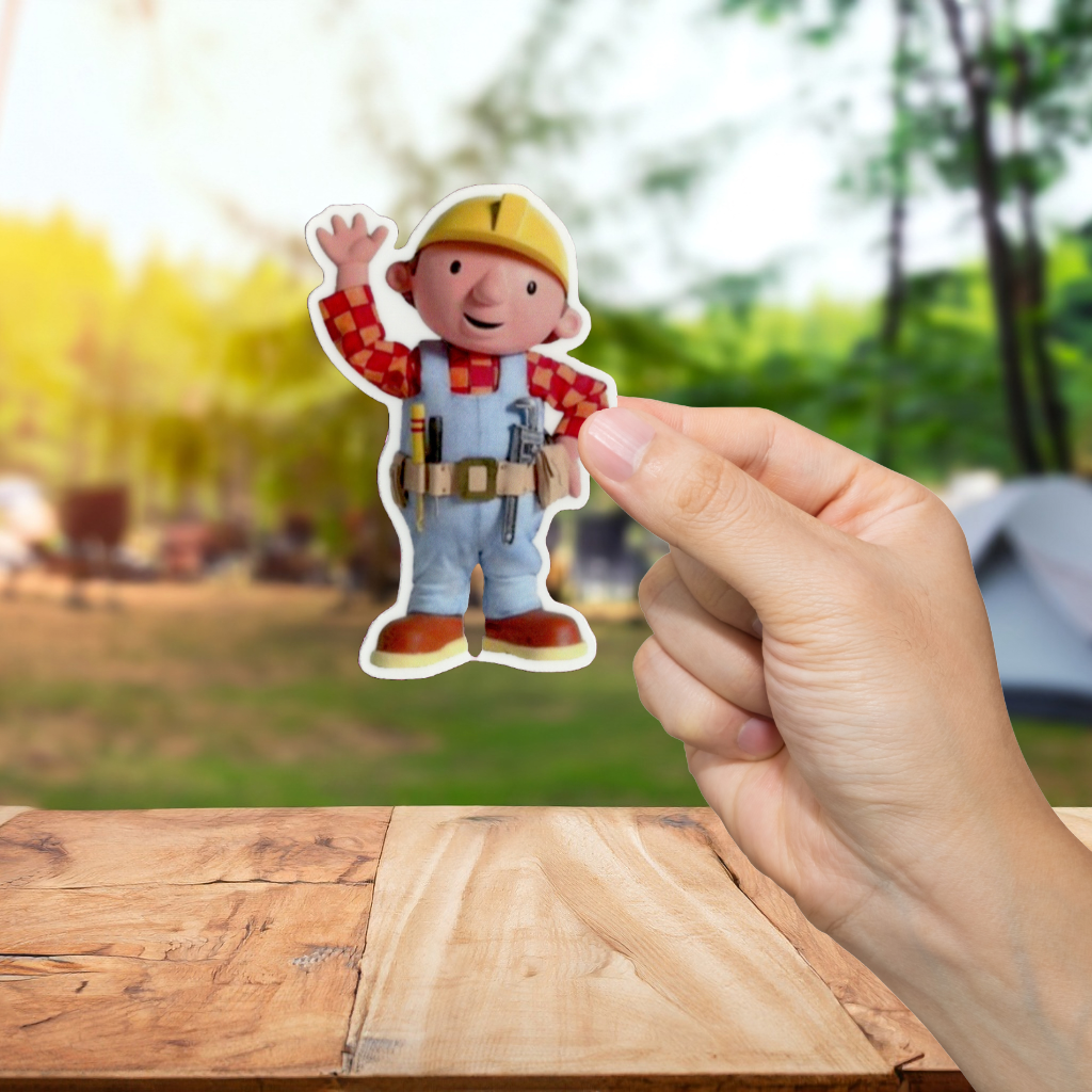 Bob The Builder Sticker - Durable, Vinyl