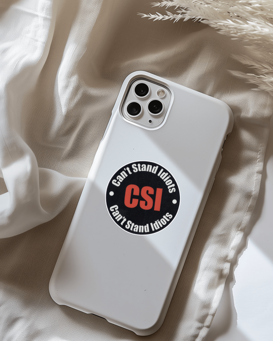 CSI Sticker