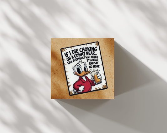 Choking Sticker
