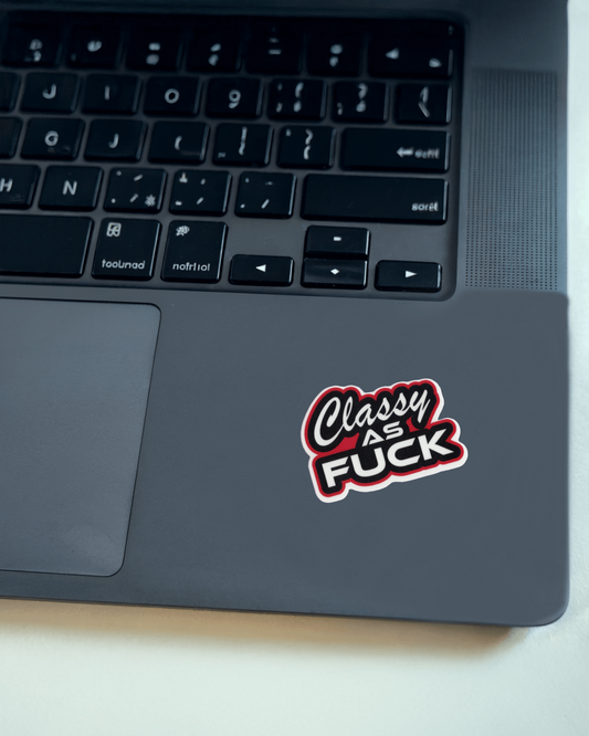Classy As Sticker