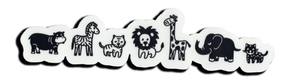 Durable vinyl, die-cut Critters 2 Sticker