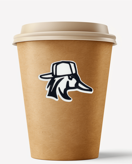 Duck Hat Sticker