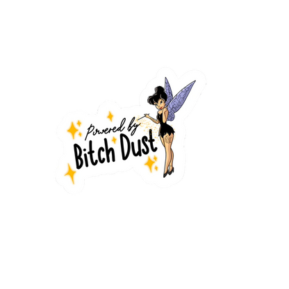 Durable vinyl die-cut Dust Sticker