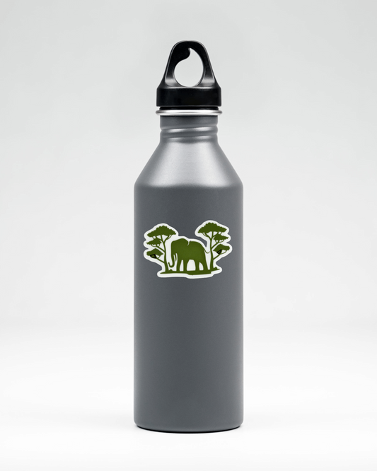 Elephant Trees Sticker