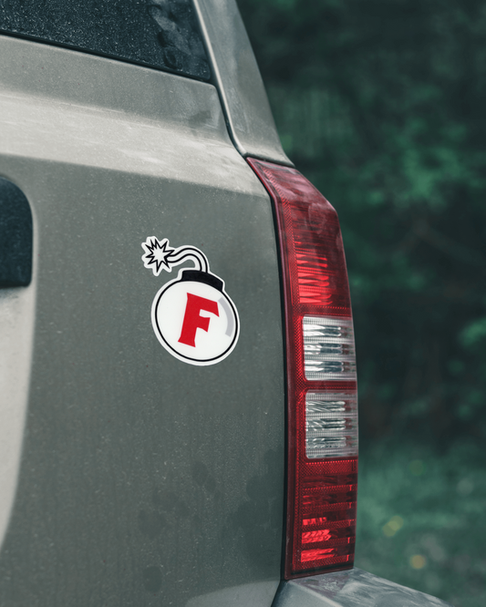 F Bomb 2 Sticker
