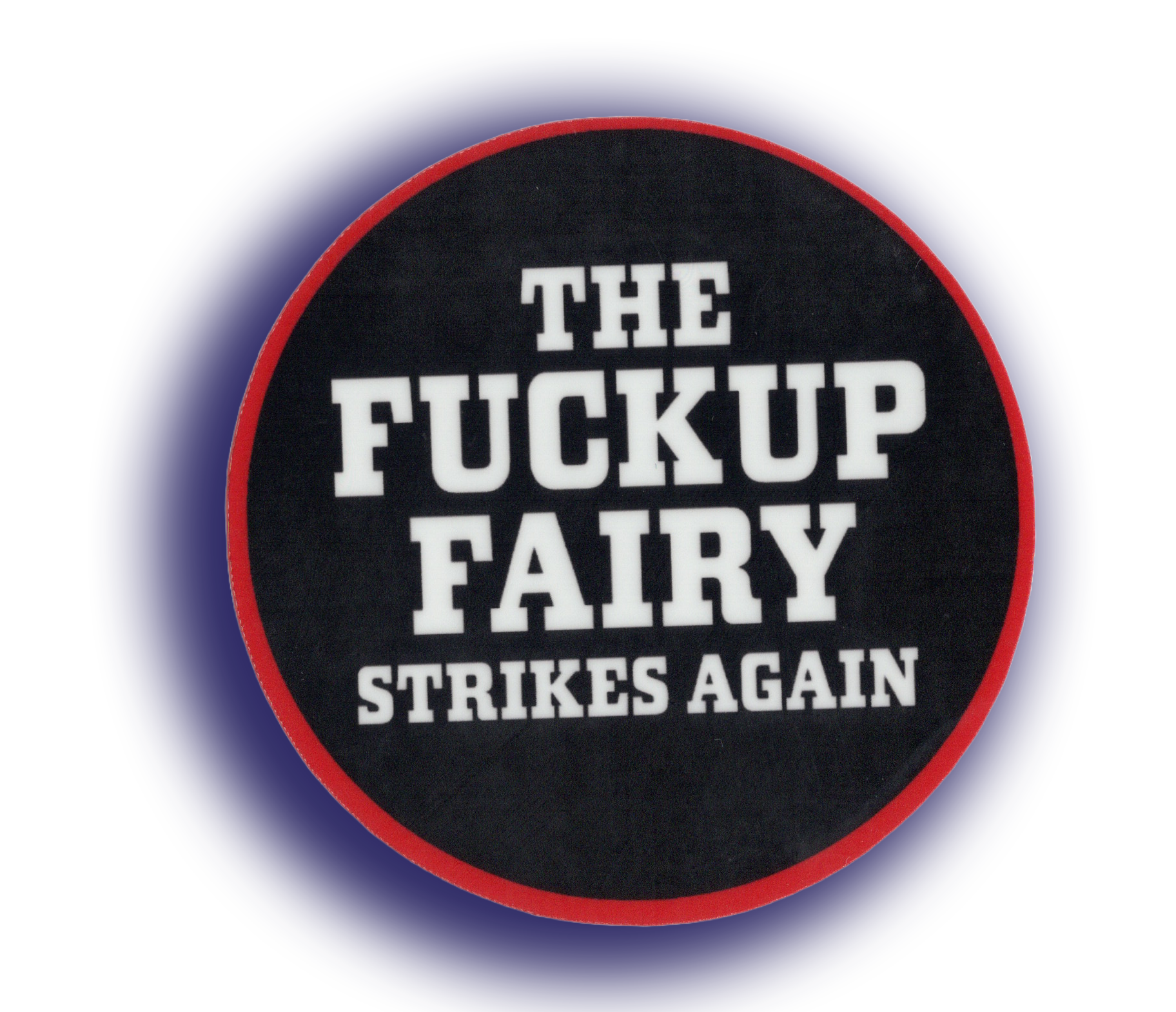Durable vinyl, die-cut Fairy Sticker