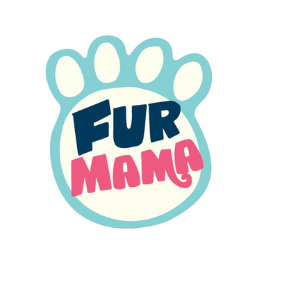 Durable vinyl die-cut Fur Mama Sticker