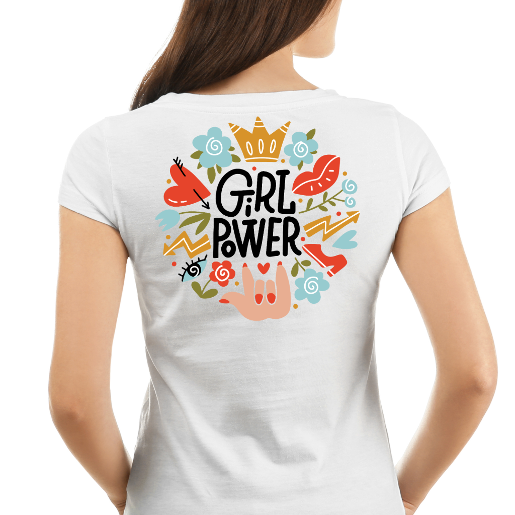 Ollie's: Girl Power T-Shirt - 100% Cotton