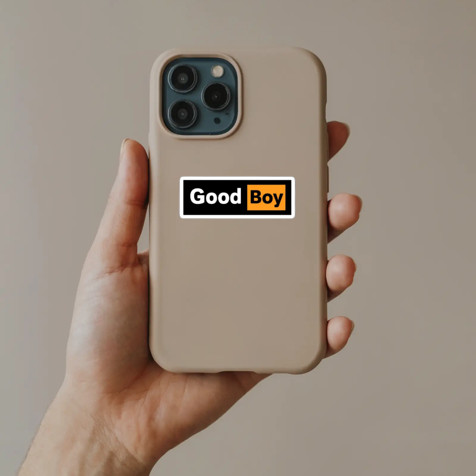 Good Boy Sticker - Durable, Vinyl