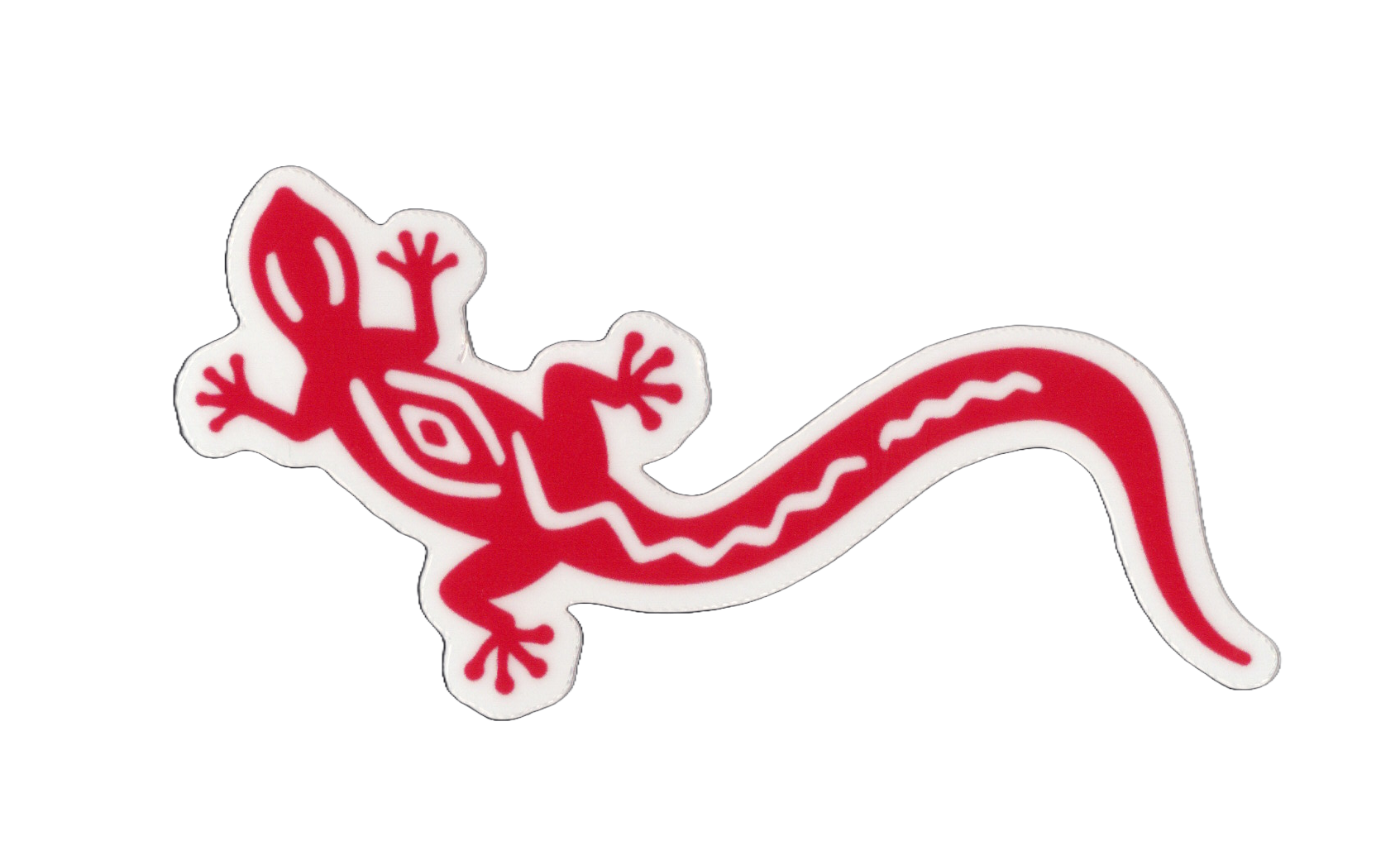 Durable vinyl, die-cut Lizard 2 Sticker