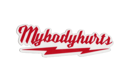 Durable vinyl, die-cut My Body Sticker